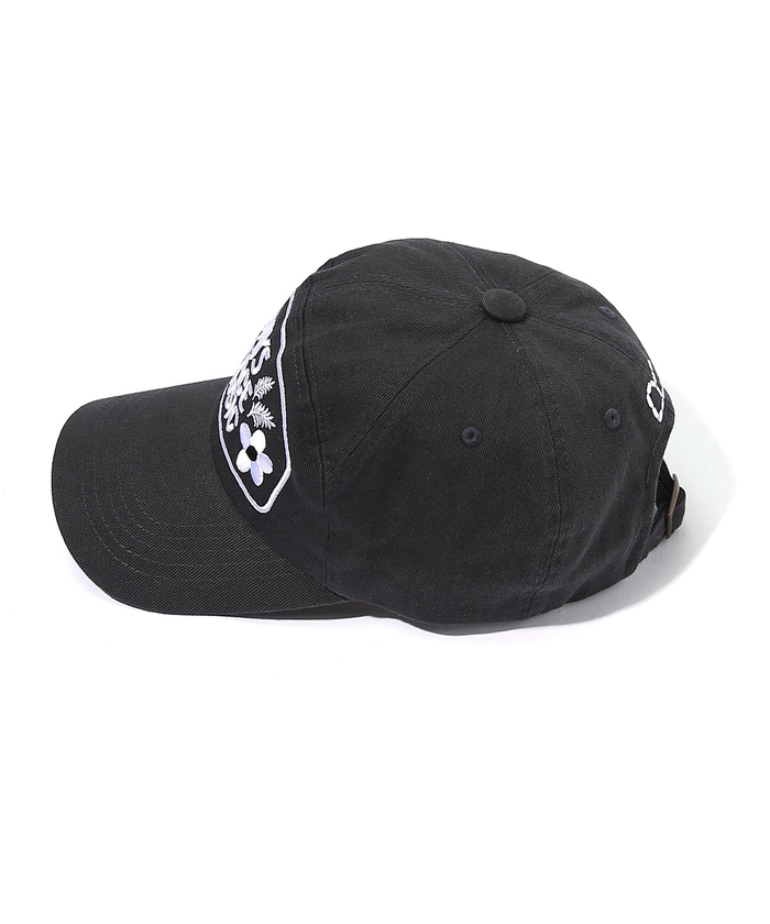 Peace and Music Pannel Cap Black