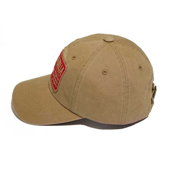 Washed Chicano Family Cap Beige